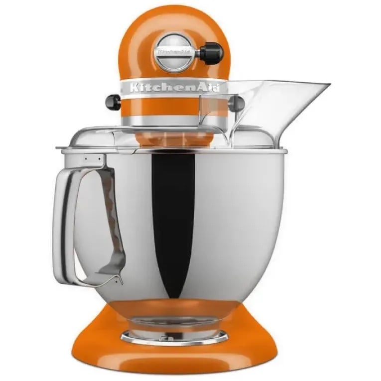 Планетарний міксер KitchenAid Artisan 4.8 л медовий (5KSM175PSEHY) - фото 4