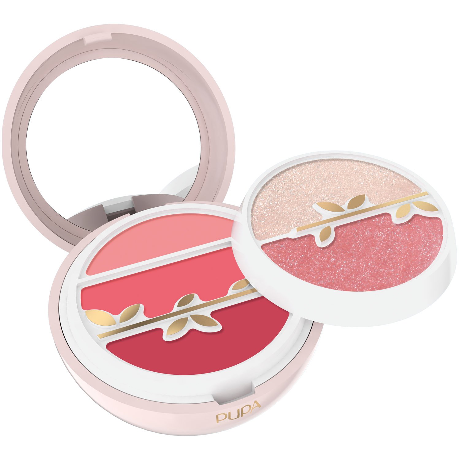 Шкатулка для макіяжу губ Pupa Owl Beauty Kits, тон 1 (Рожеві відтінки), 7 г (127808) - фото 2
