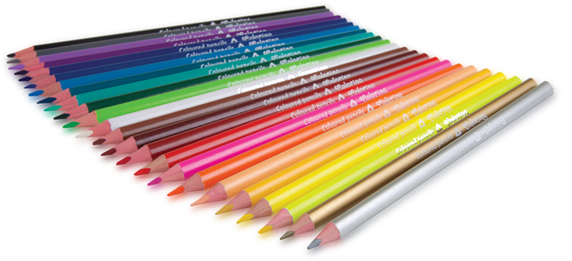 Олівці кольорові Colorino, з точилкою, 24 шт. (57462PTR) - фото 2