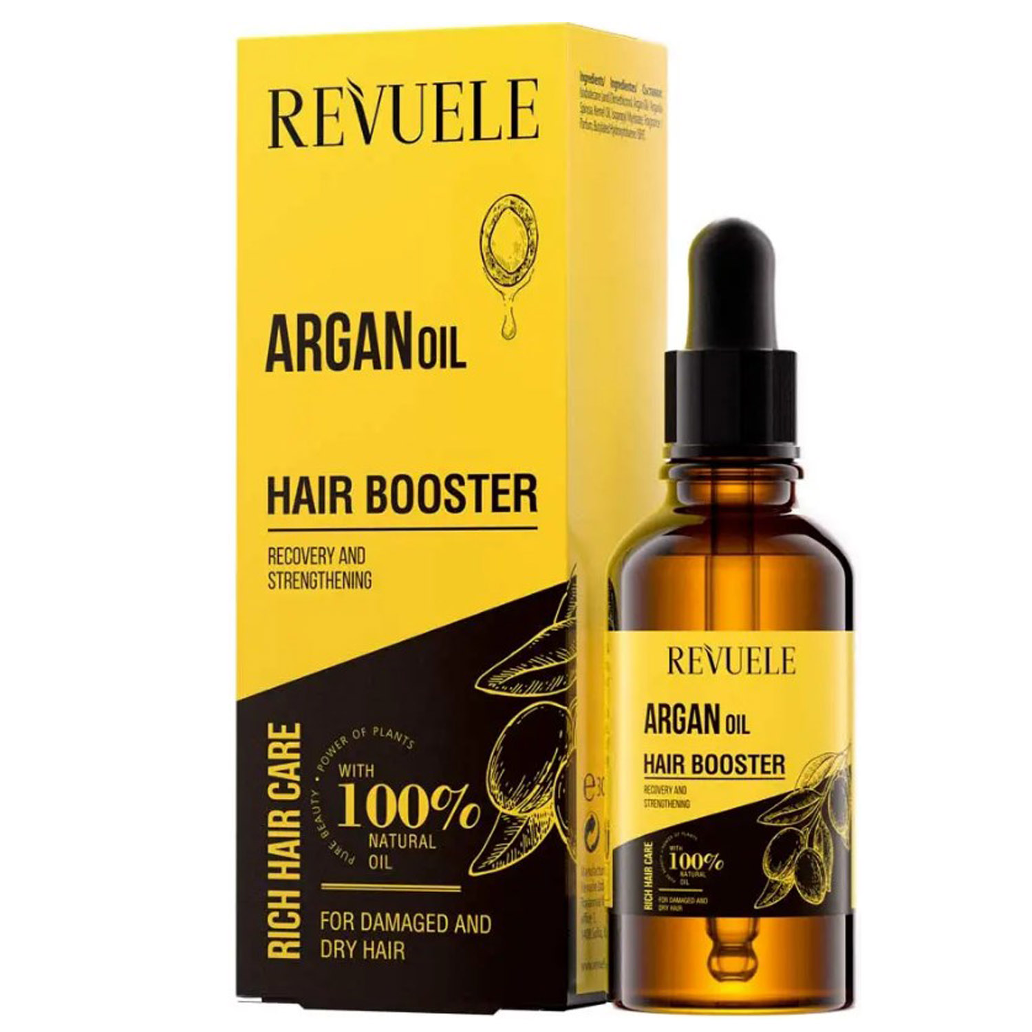 Photos - Hair Product Бустер для волосся Revuele з аргановою олією, 30 мл