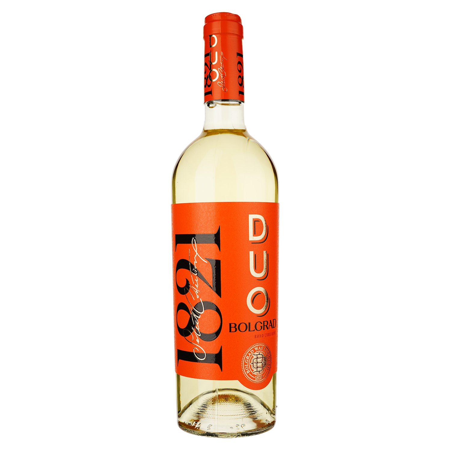 Вино Bolgrad Duo Select, белое, сухое, 12,5-13,5%, 0,75 л (842502) - фото 1
