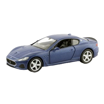 Машинка Uni-fortune Maserati Grantourismo, 1:32, матовый синий (554989M(B)) - фото 1