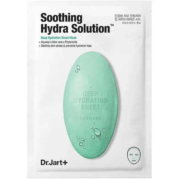 Увлажняющая маска для лица Dr.Jart+ Dermask Water Jet Soothing Hydra Solution 25 г - фото 1