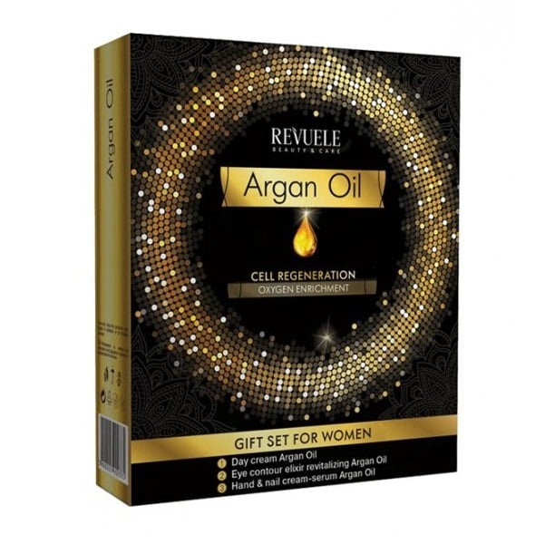 Подарочный набор косметики Revuele Argan Oil Аргановое масло - фото 1