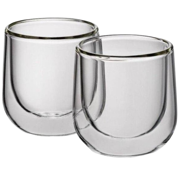 Набір склянок з подвійними стінками Kela Fontana для еспресо, 60 мл, 2 шт. (00000021299) - фото 1