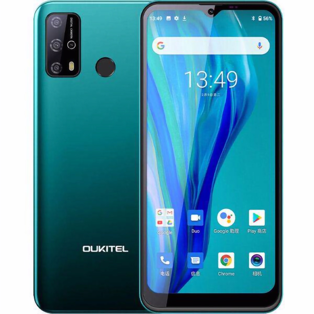 Смартфон Oukitel C23 Pro 4/64 Gb Global Green - фото 1