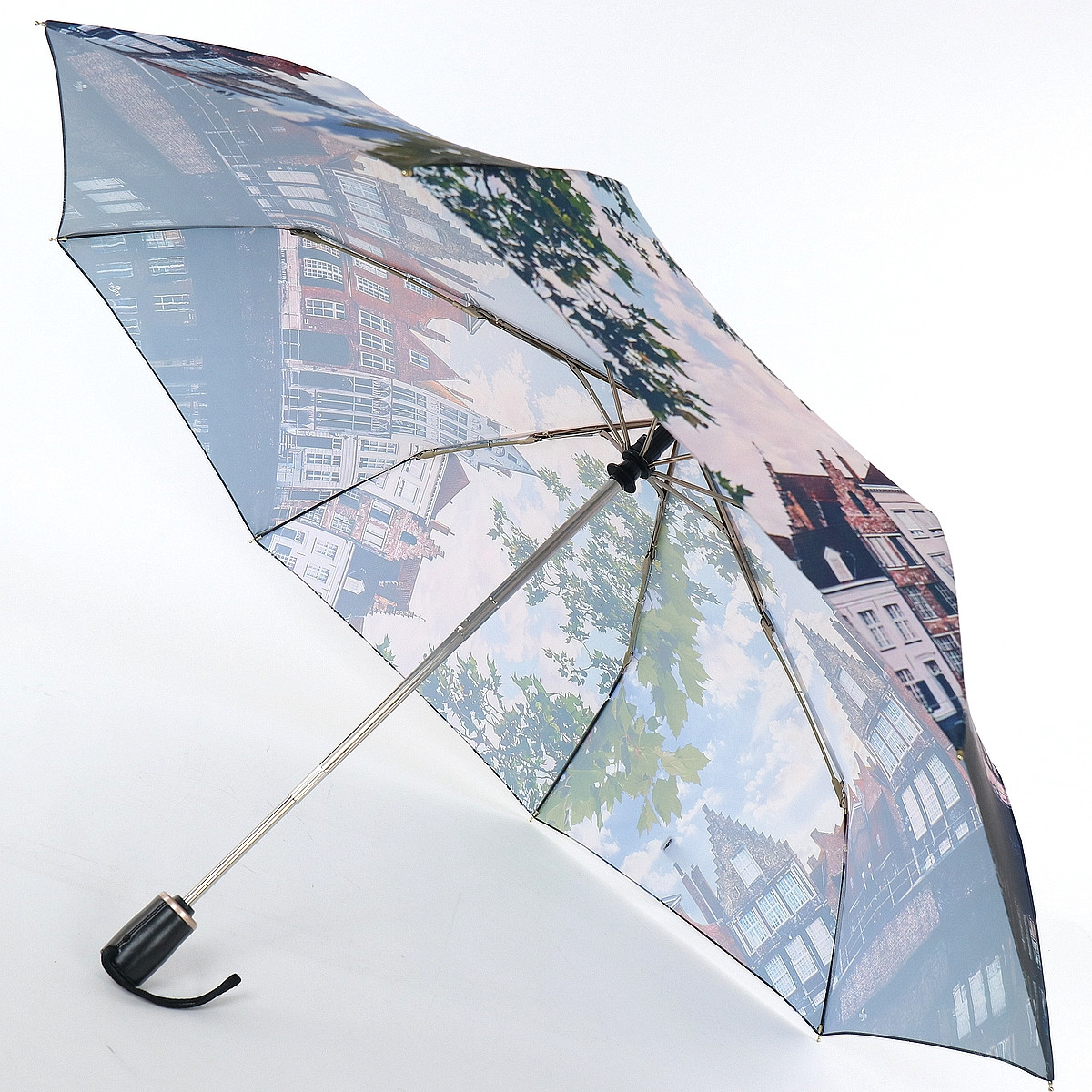 Женский складной зонтик полный автомат Trust 102 см разноцветный - фото 6