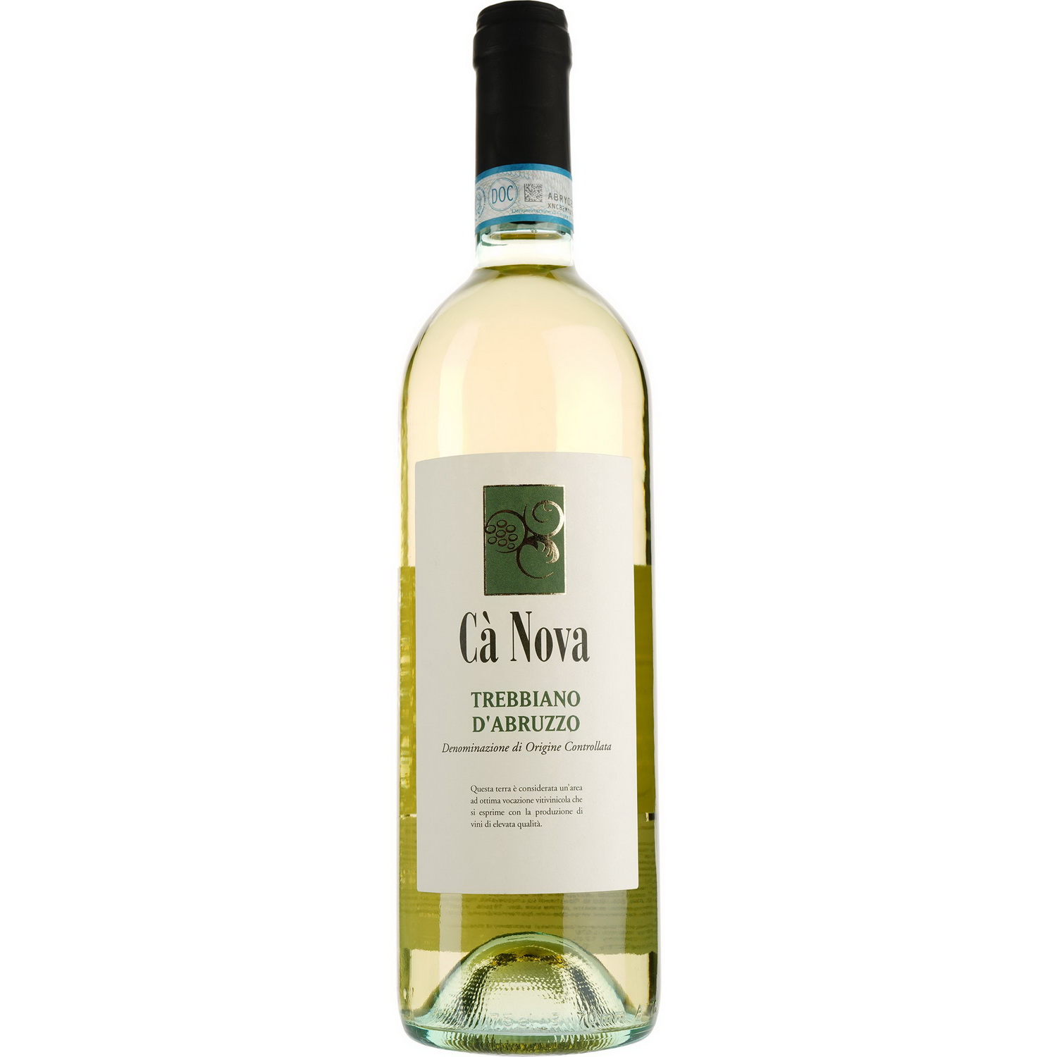 Вино Ca Nova Trebbiano d'Abruzzo, біле, сухе, 0,75 л - фото 1