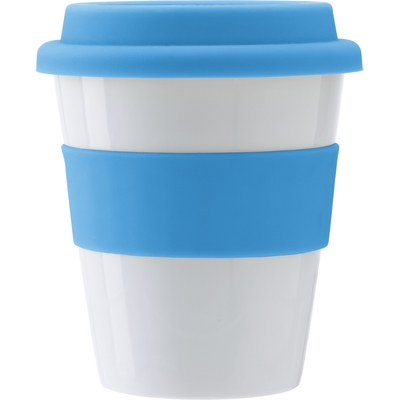 Чашка Voyager, 350 мл, білий з синім (V9470-23) - фото 1