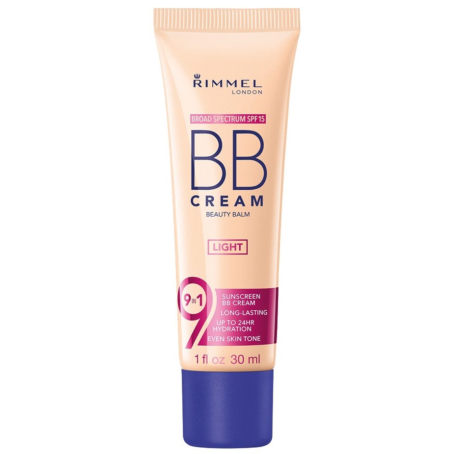 Тональная основа Rimmel BB Cream 9-in-1, тон 01, 30 мл (8000016703164) - фото 1