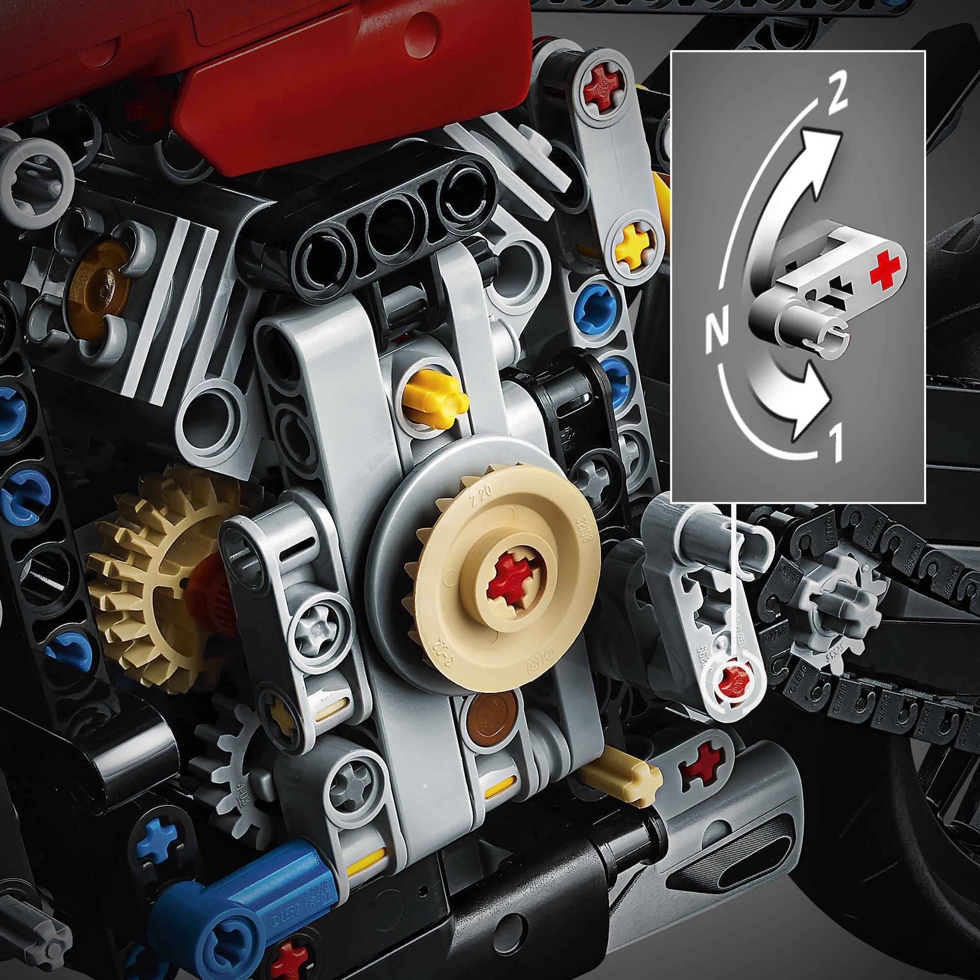 Конструктор LEGO Technic Ducati Panigale V4 R, 646 деталей (42107) - фото 9