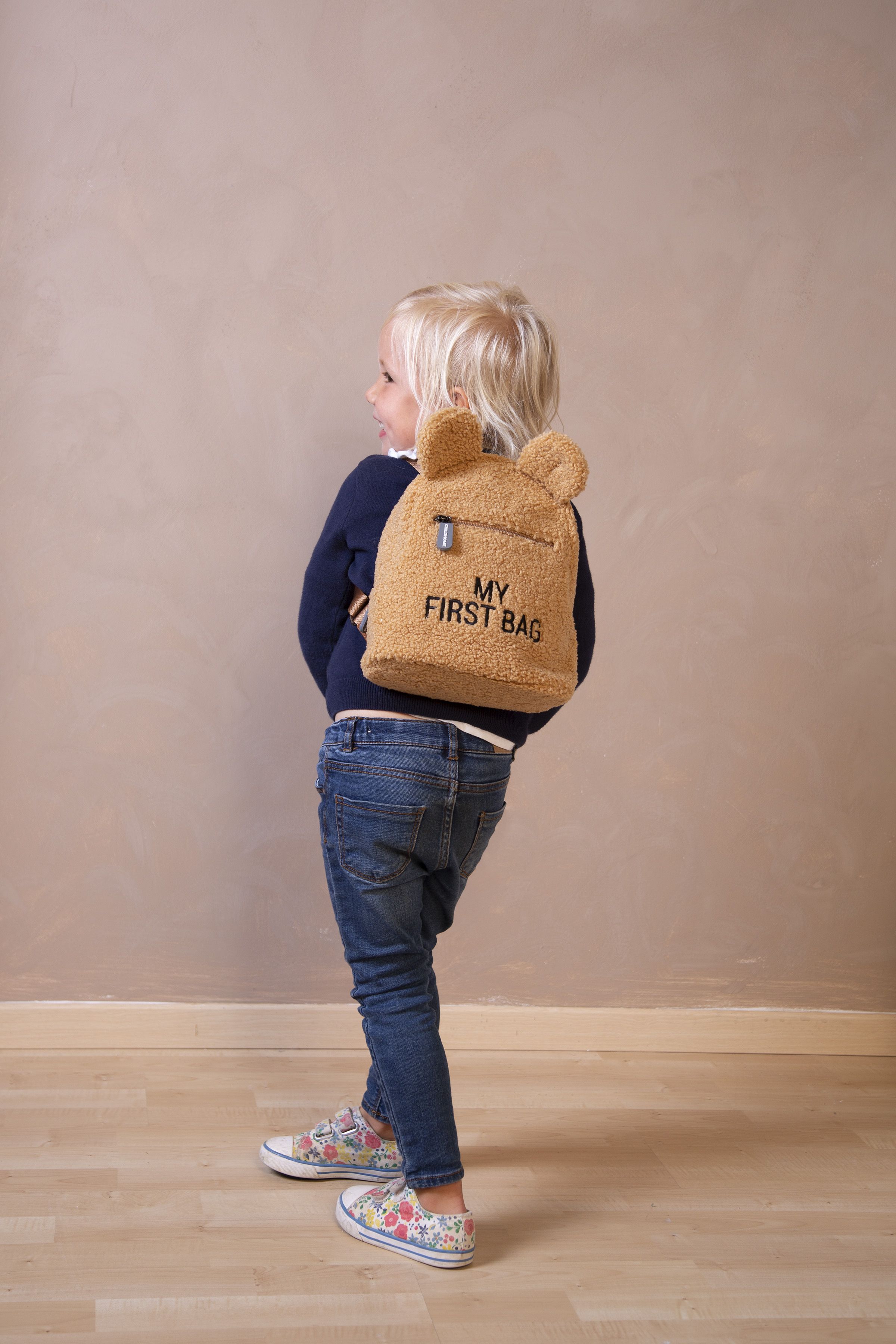 Дитячий рюкзак Childhome My first bag, бежевий (CWKIDBT) - фото 11