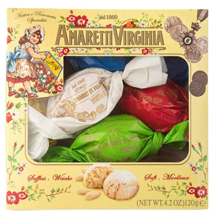 Печенье Amaretti Virginia Амаретти 120 г - фото 1