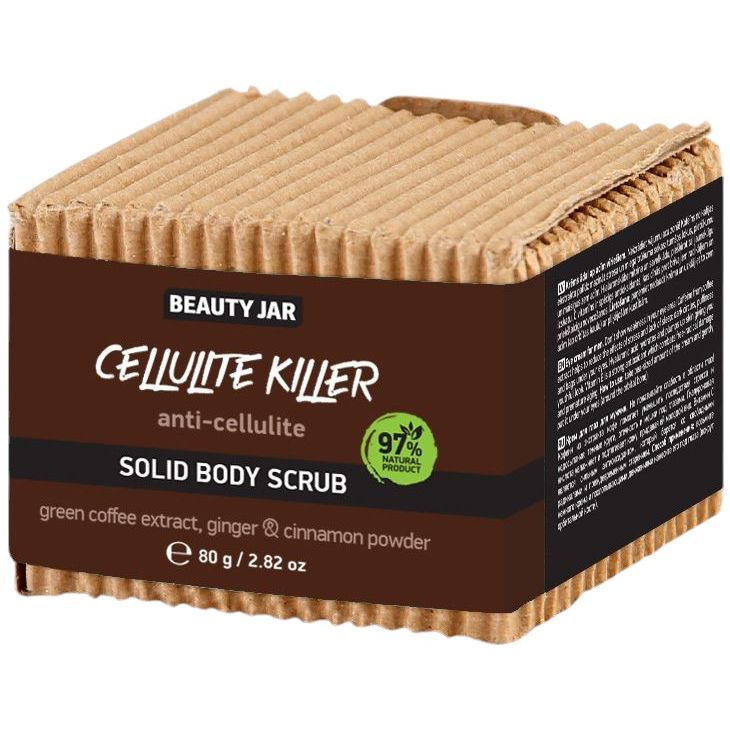 Скраб для тіла Beauty Jar Cellulite Killer твердий 80 г - фото 1