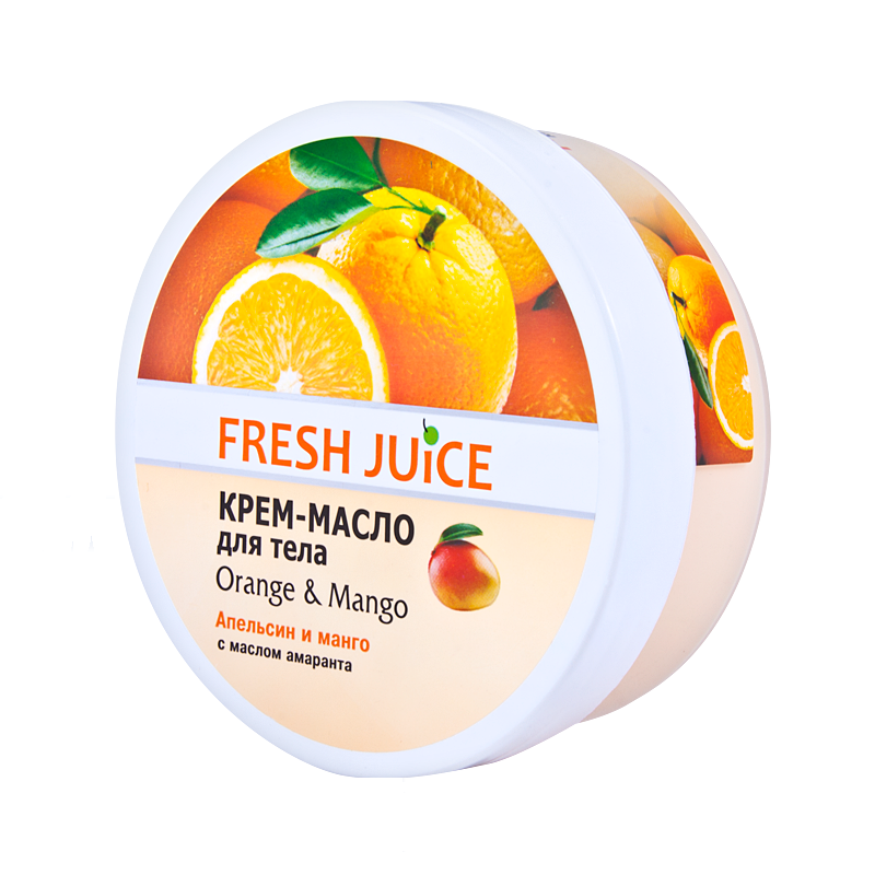 Крем-олія для тіла Fresh Juice Orange & Mango, 225 мл - фото 1