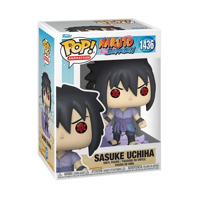 Фігурка Funko Pop Фанко Поп Naruto Shippuden Sasuke Uchiha Наруто Шипуден Саске Учіха 10 см N SU 1436 - фото 3