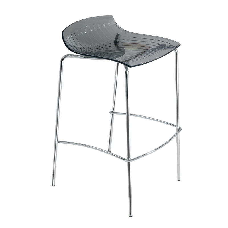 Барный стул Papatya X-Treme BSS, серый (4823044305162) - фото 1