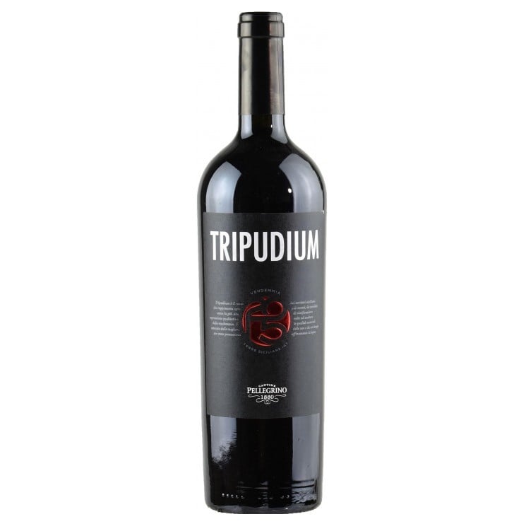 Вино Carlo Pellegrino Tripudium Rosso, 14%, 0,75 л - фото 1