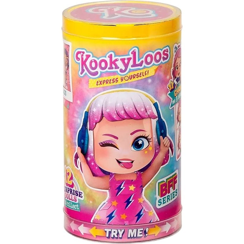 Игрушка сюрприз Kookyloos Кукла с аксессуарами S1 Создавай Настроение (PKL1D212IN00) - фото 1