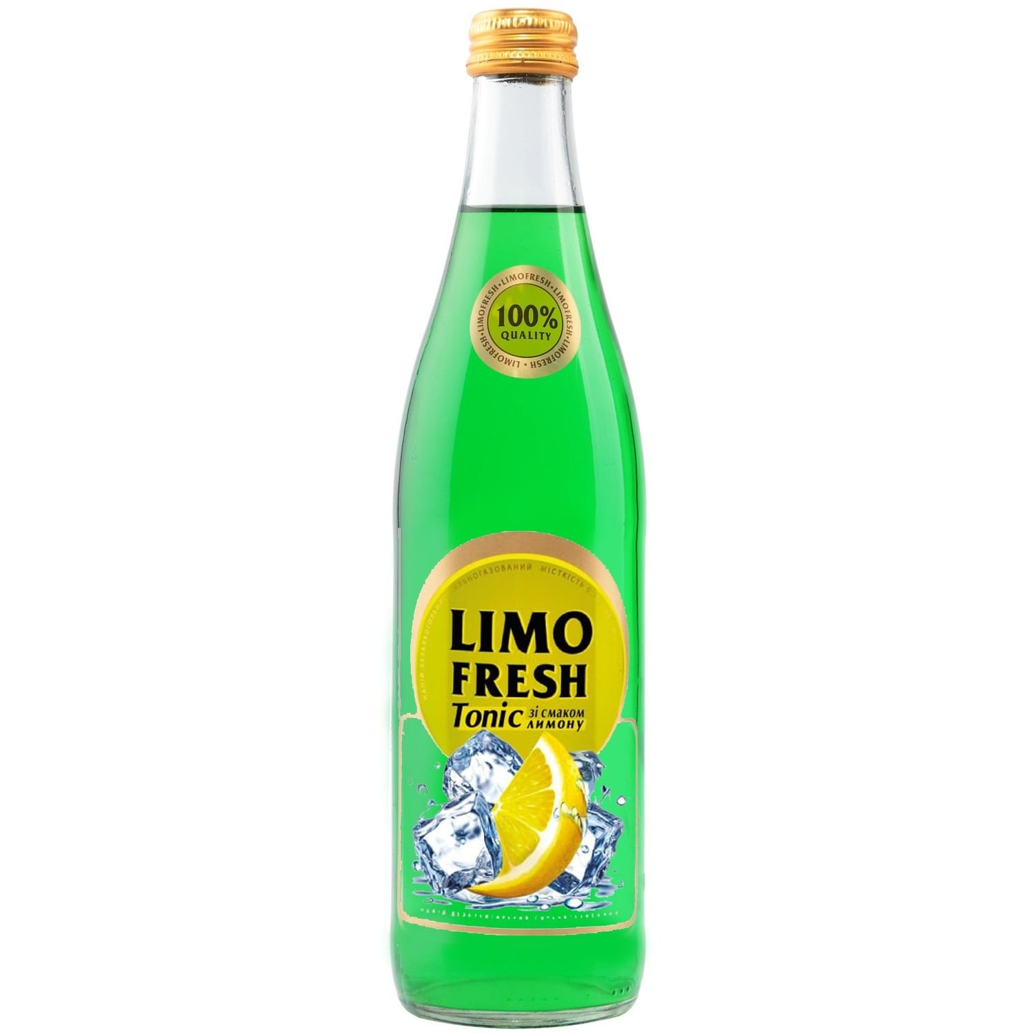 Напиток Limofresh Tonic со вкусом лимона безалкогольный 0.5 л - фото 1