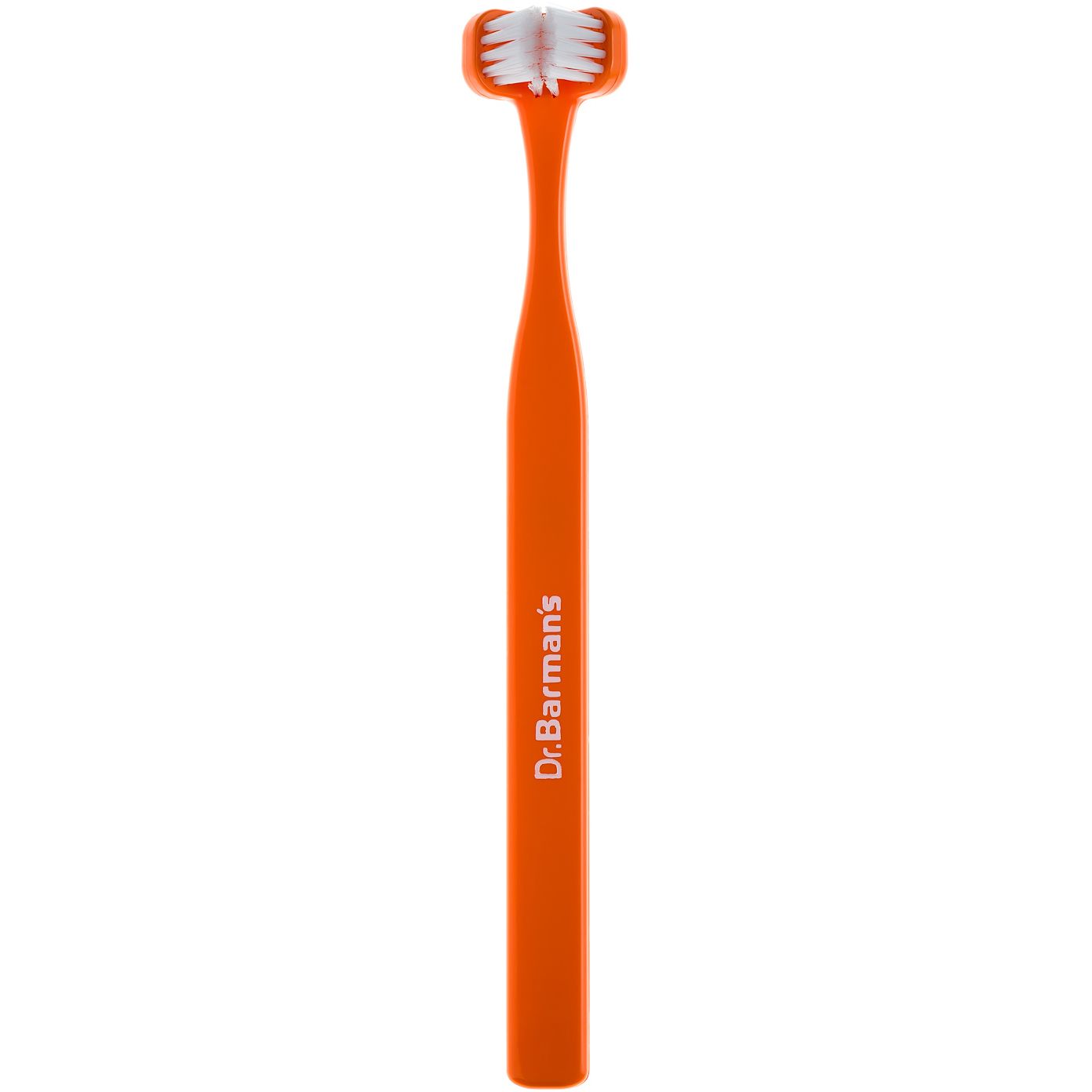 Зубна щітка Dr. Barman's Superbrush Dentaco AG компактна помаранчева - фото 1