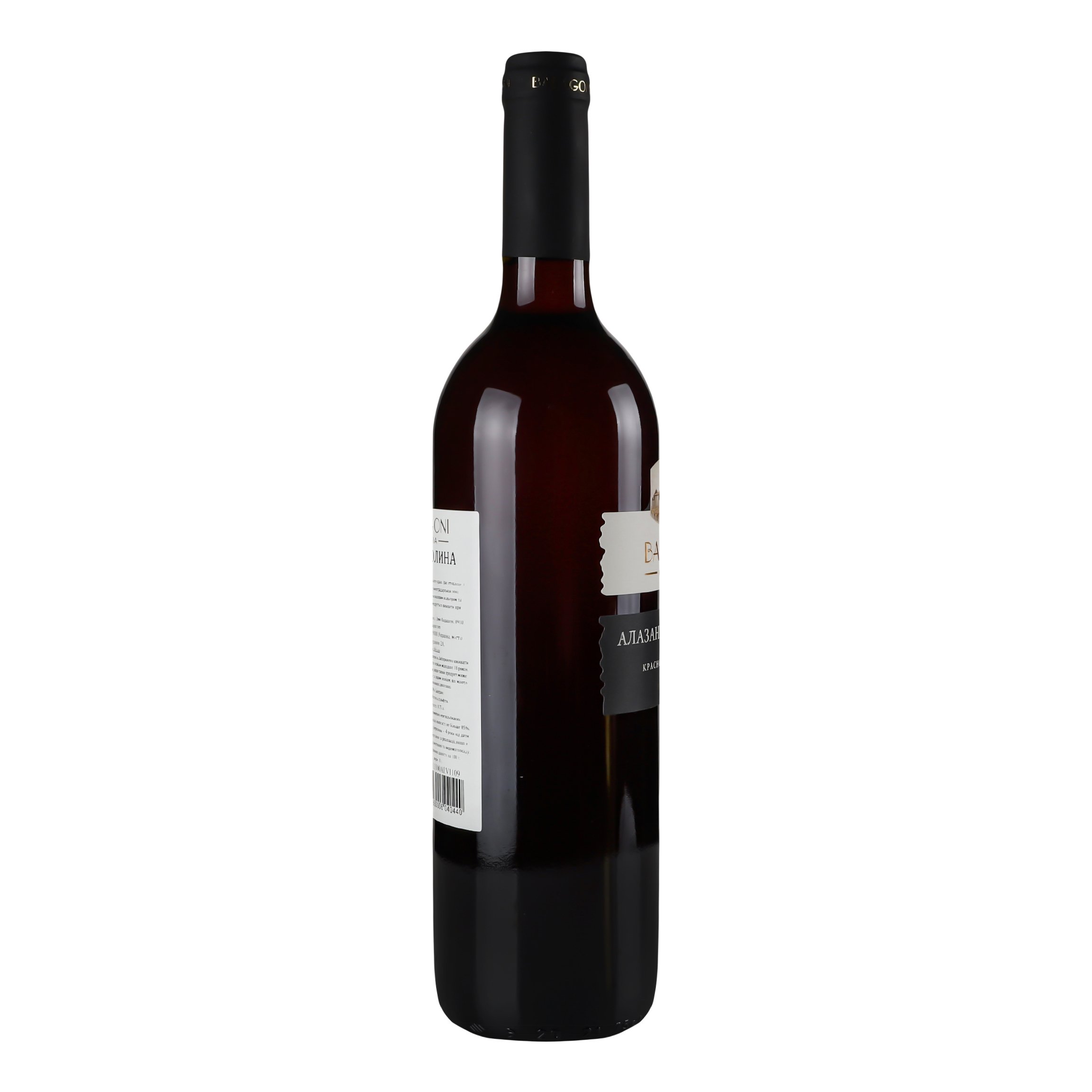 Вино Badagoni Алазанская Долина, красное, полусладкое, 0.75 л - фото 3