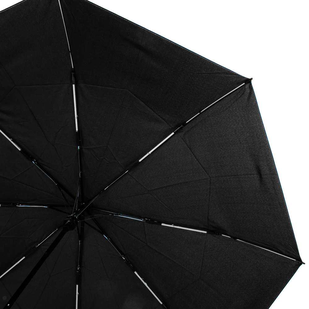 Жіноча складана парасолька напівавтомат Fare чорна - фото 5