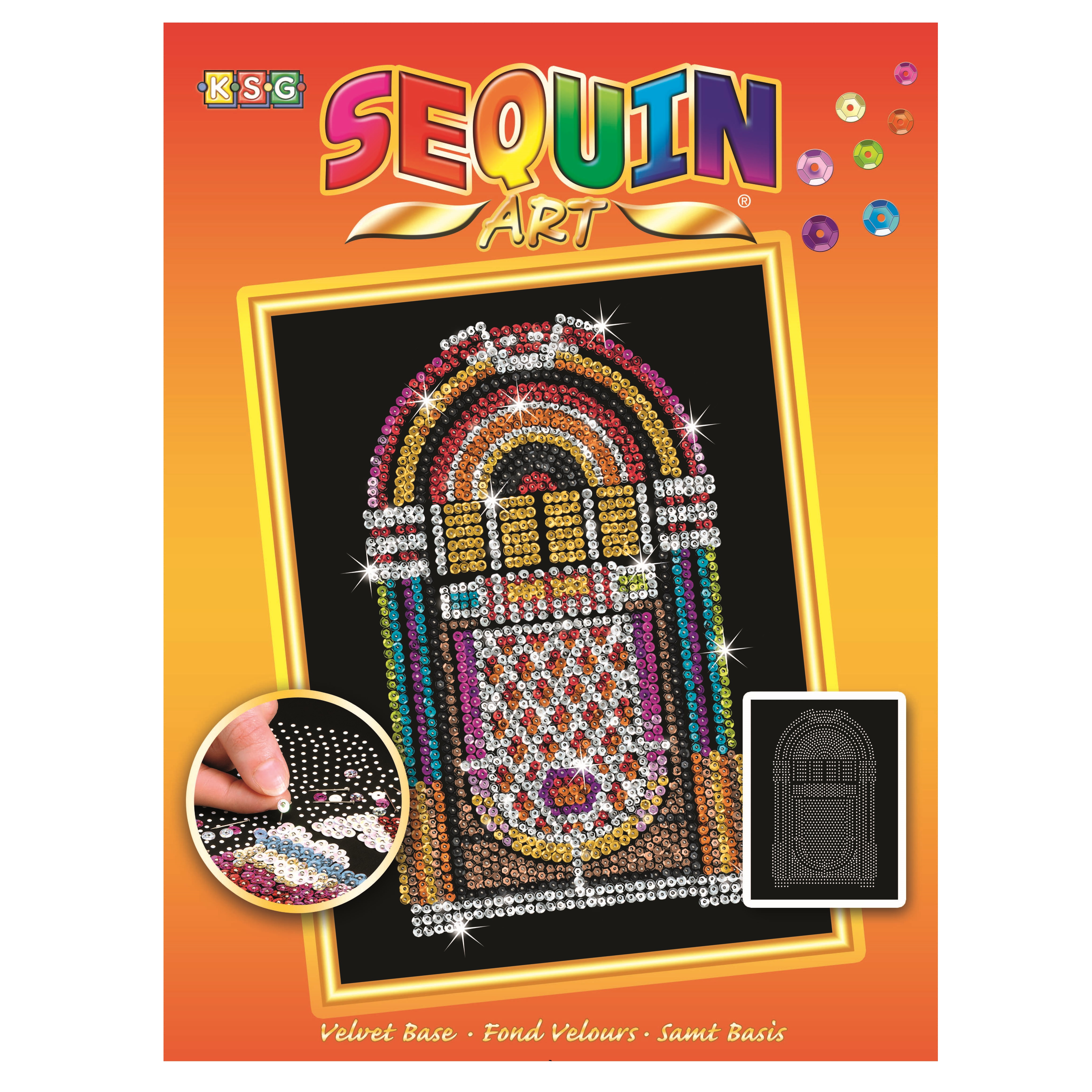 Набор для творчества Sequin Art Orange Музыкальный автомат (SA1515) - фото 1
