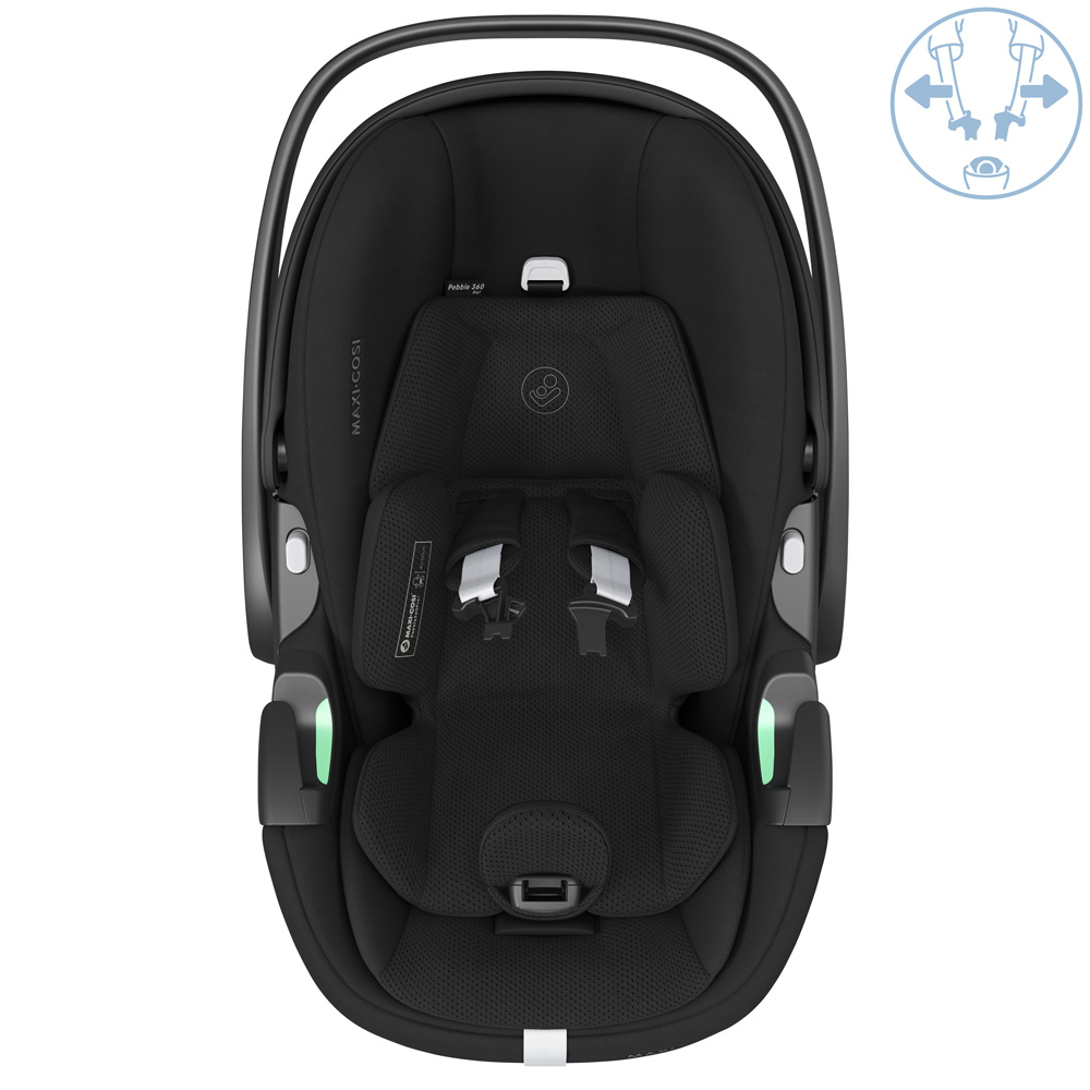 Автокресло MAXI-COSI Pebble 360 ​​Pro2 Essential Black (8052672111) - фото 20