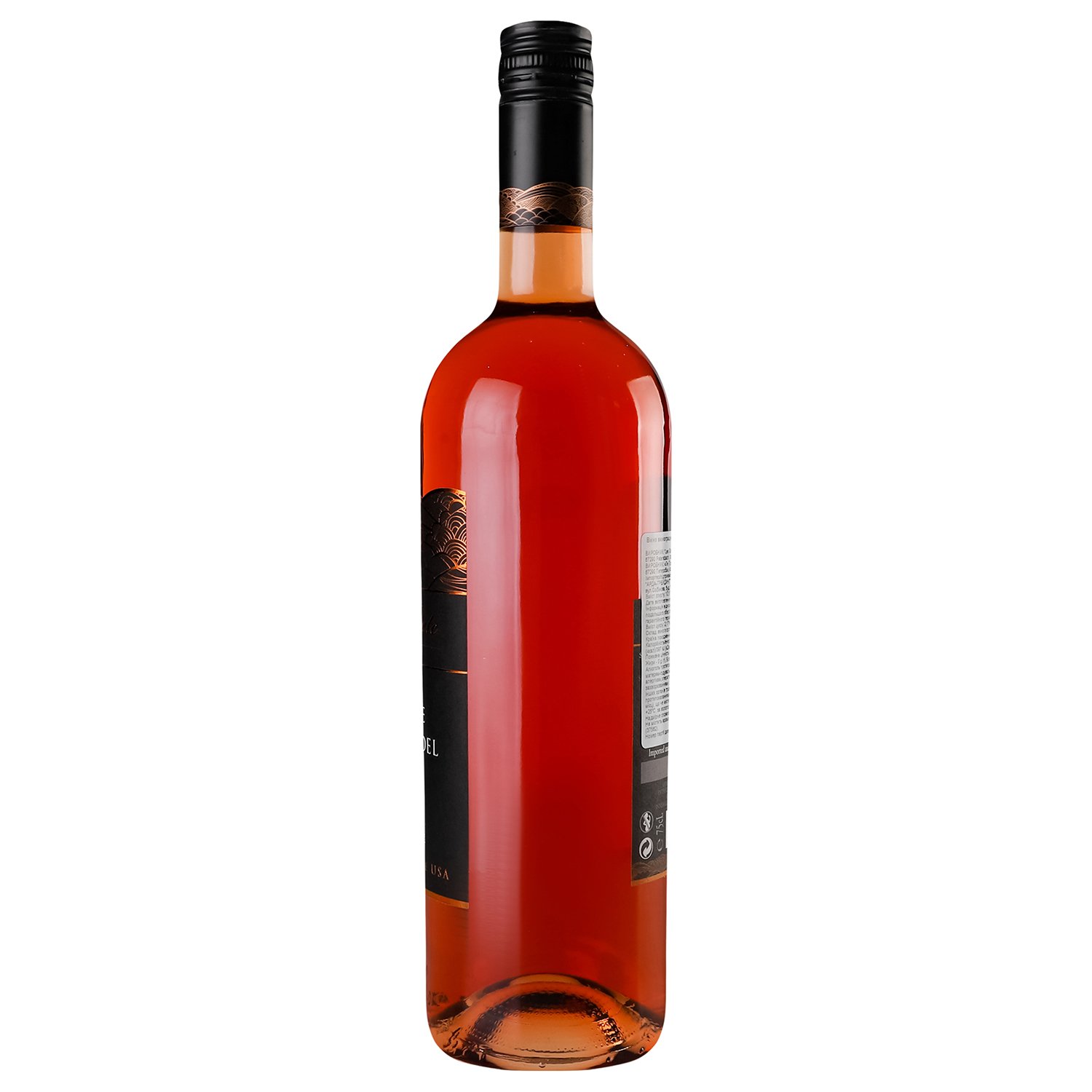 Вино Sun Gate Zinfandel 2020, розовое, полусладкое, 10,5%, 0,75 л (37562) - фото 3