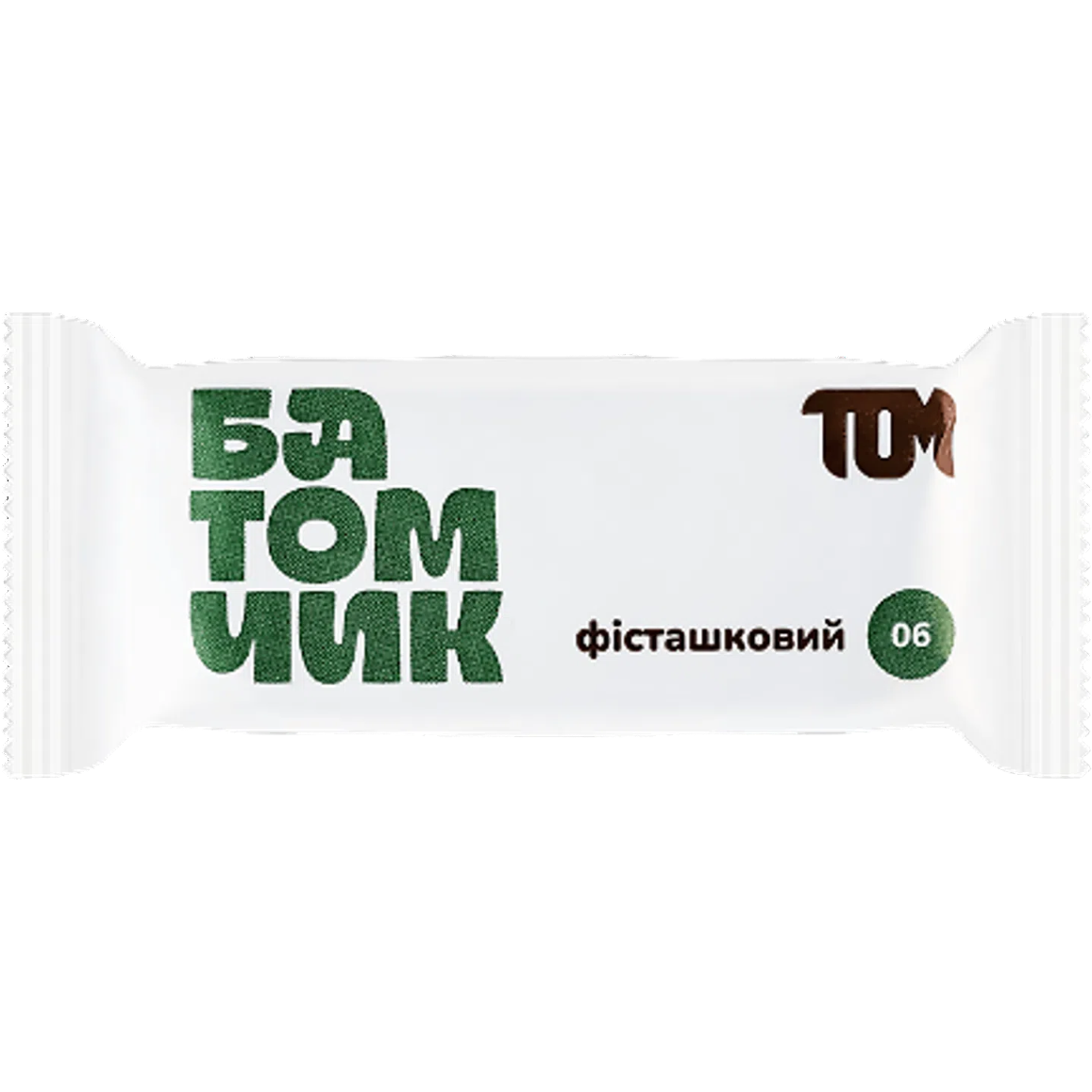 Батончик TOM Фісташковий 45 г - фото 1