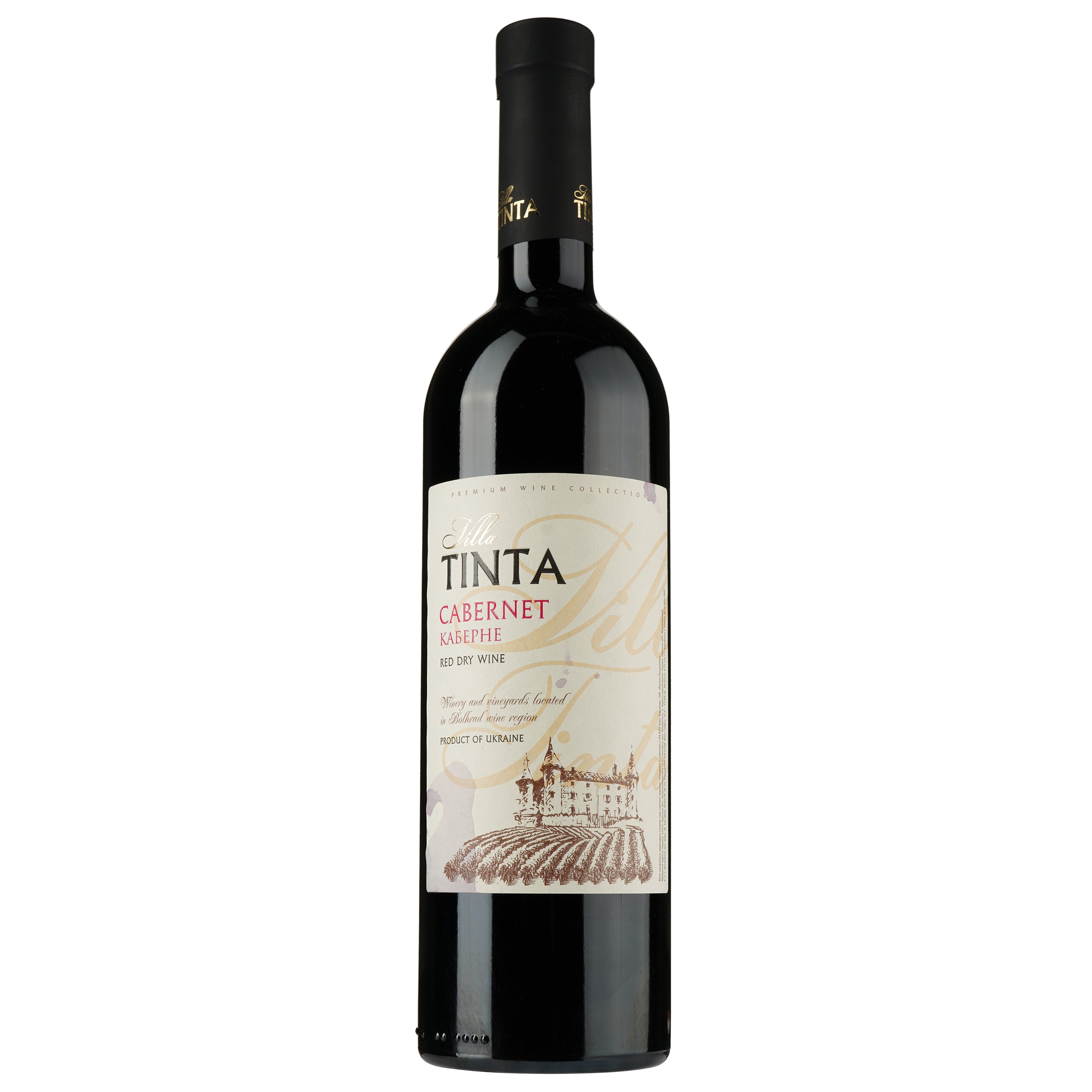 Вино Villa Tinta Cabernet 13% 0.75 л (8000018914816) - фото 1