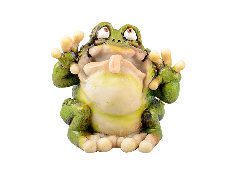 Декоративная фигурка Lefard Лягушка, 9 см, зеленый (39-462) - фото 1