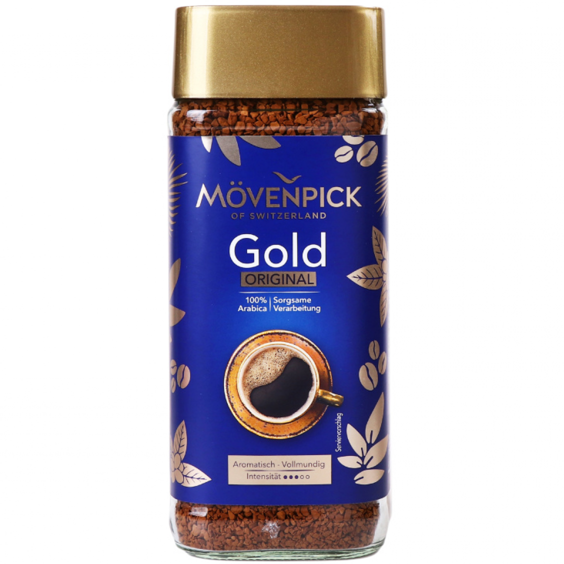 Кофе растворимый Movenpick Gold Original 200 г - фото 1
