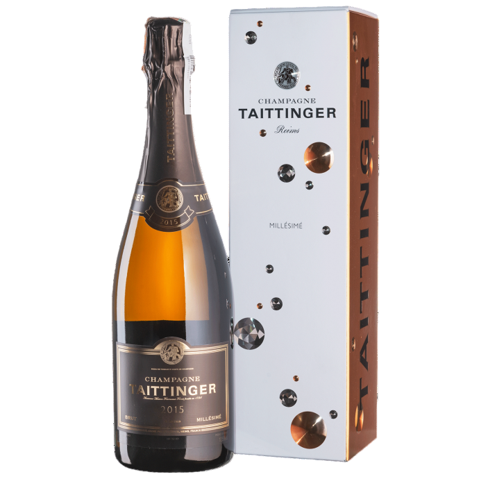 Шампанське Taittinger Brut Millesime 2015, біле, брют, 0,75 л (W5017) - фото 1