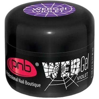 Гель паутинка PNB UV/LED Web Gel Violet 5 мл - фото 2