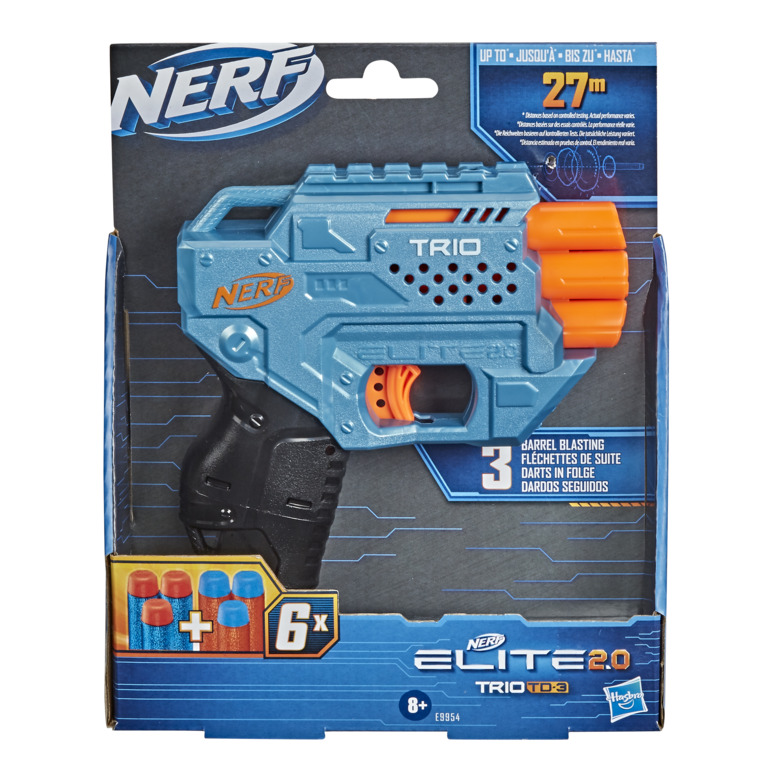 Бластер Hasbro Nerf Elite 2.0 Тріо (E9954) - фото 2