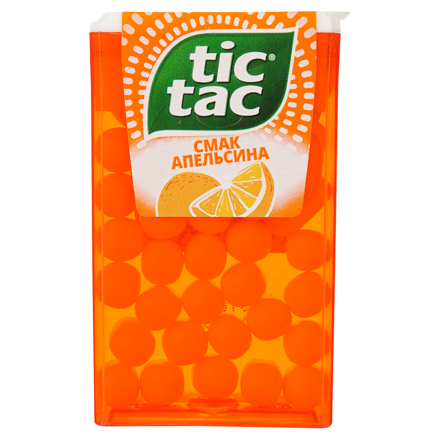 Драже Tic Tac вкус апельсина 18 г (921337) - фото 1