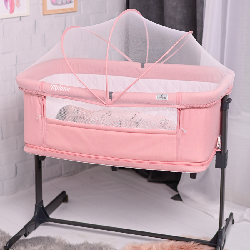 Кроватка Lorelli Milano, розовая (24819) - фото 6
