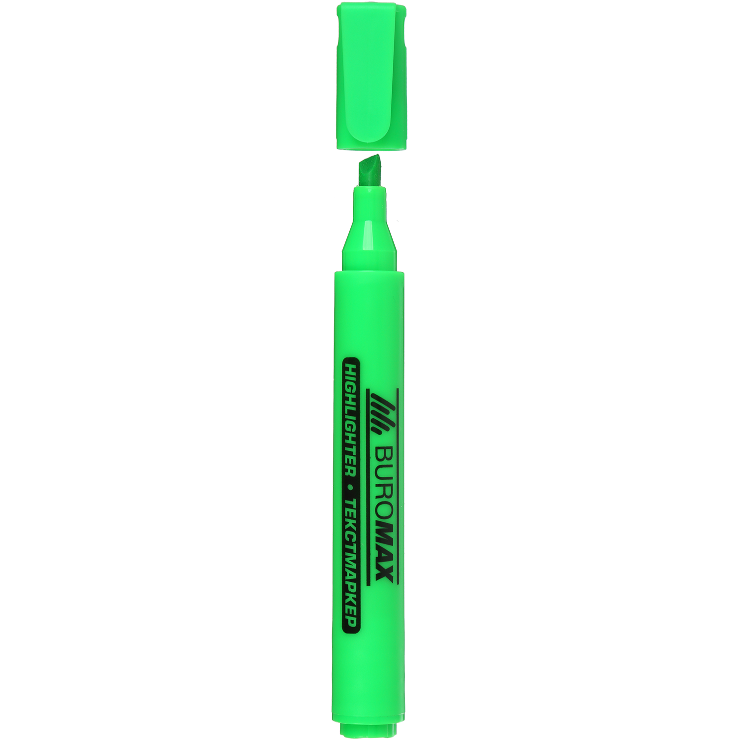Текст-маркер Buromax круглий зелений (BM.8906-04) - фото 2