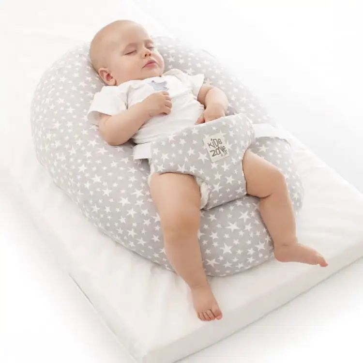 Многофункциональная подушка для кормления Jane Start, 150х100 см, серая (50289/S58) - фото 3