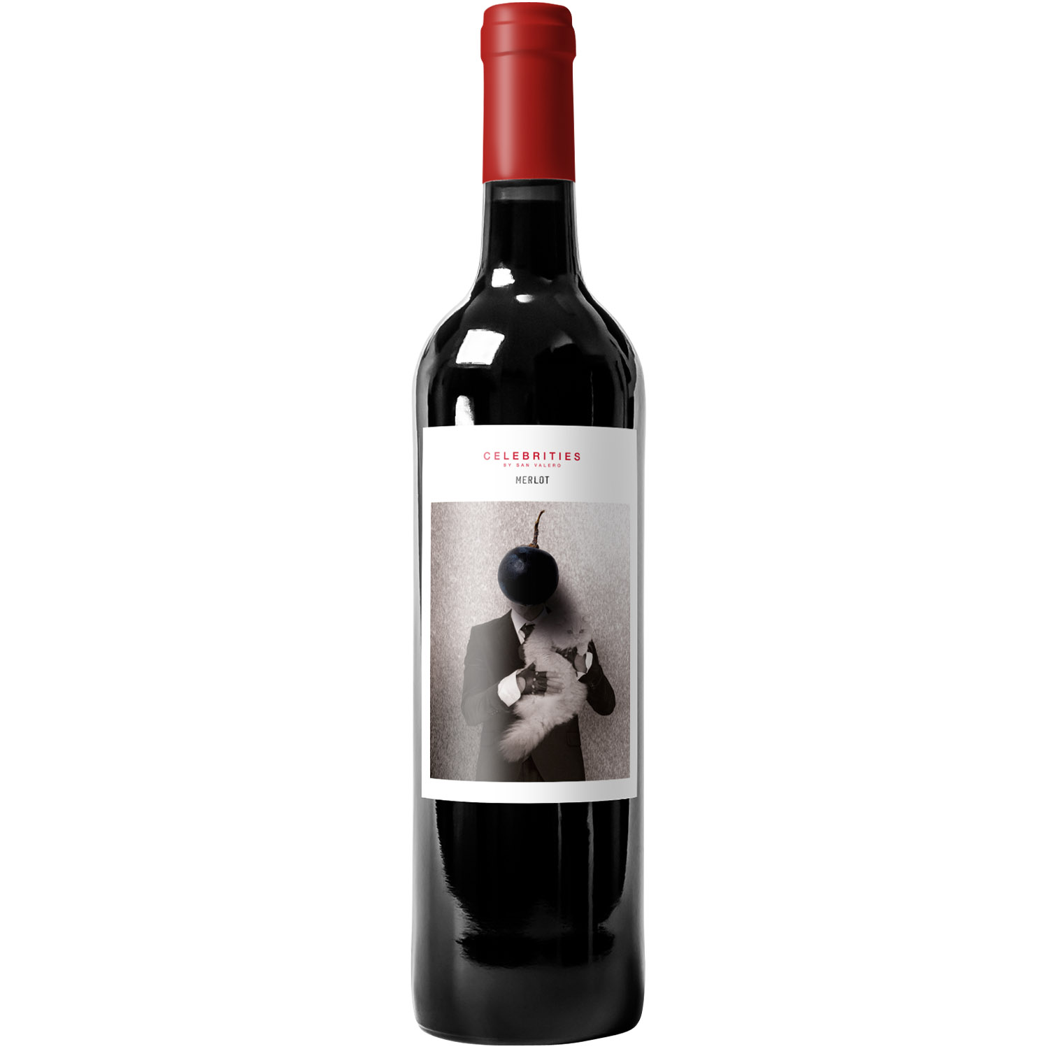 Вино Celebrities Merlot червоне сухе 0.75 л - фото 1