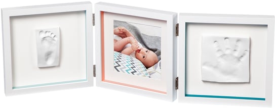 Тройная рамка Baby Art, с полосками и отпечатками (3601095400) - фото 1