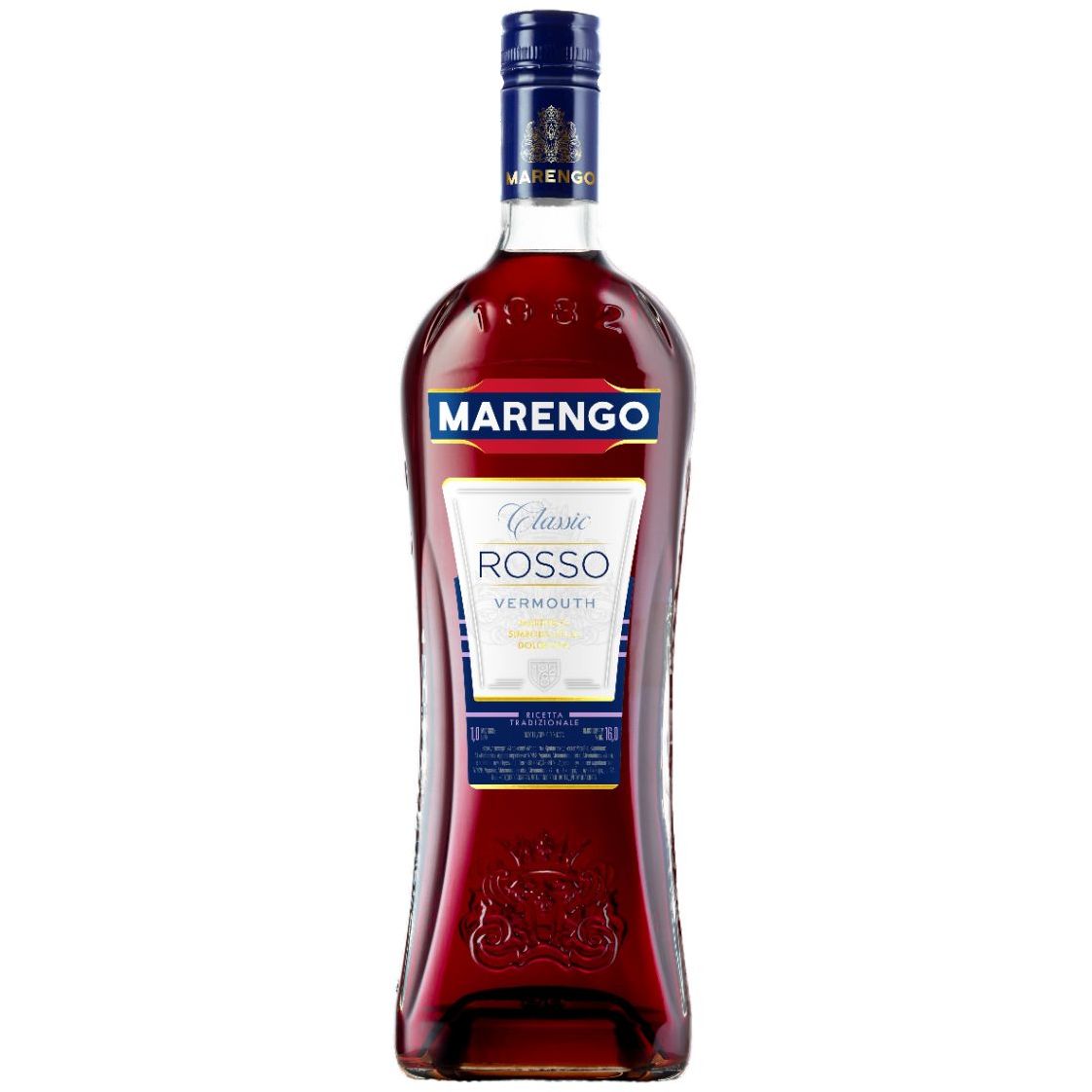 Вермут Marengo Rosso Classiс красный десертный 16% 0.5 л - фото 1
