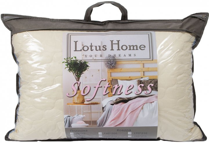 Подушка Lotus Softness Molly, 70х50 см, кофейный (2000022200639) - фото 2