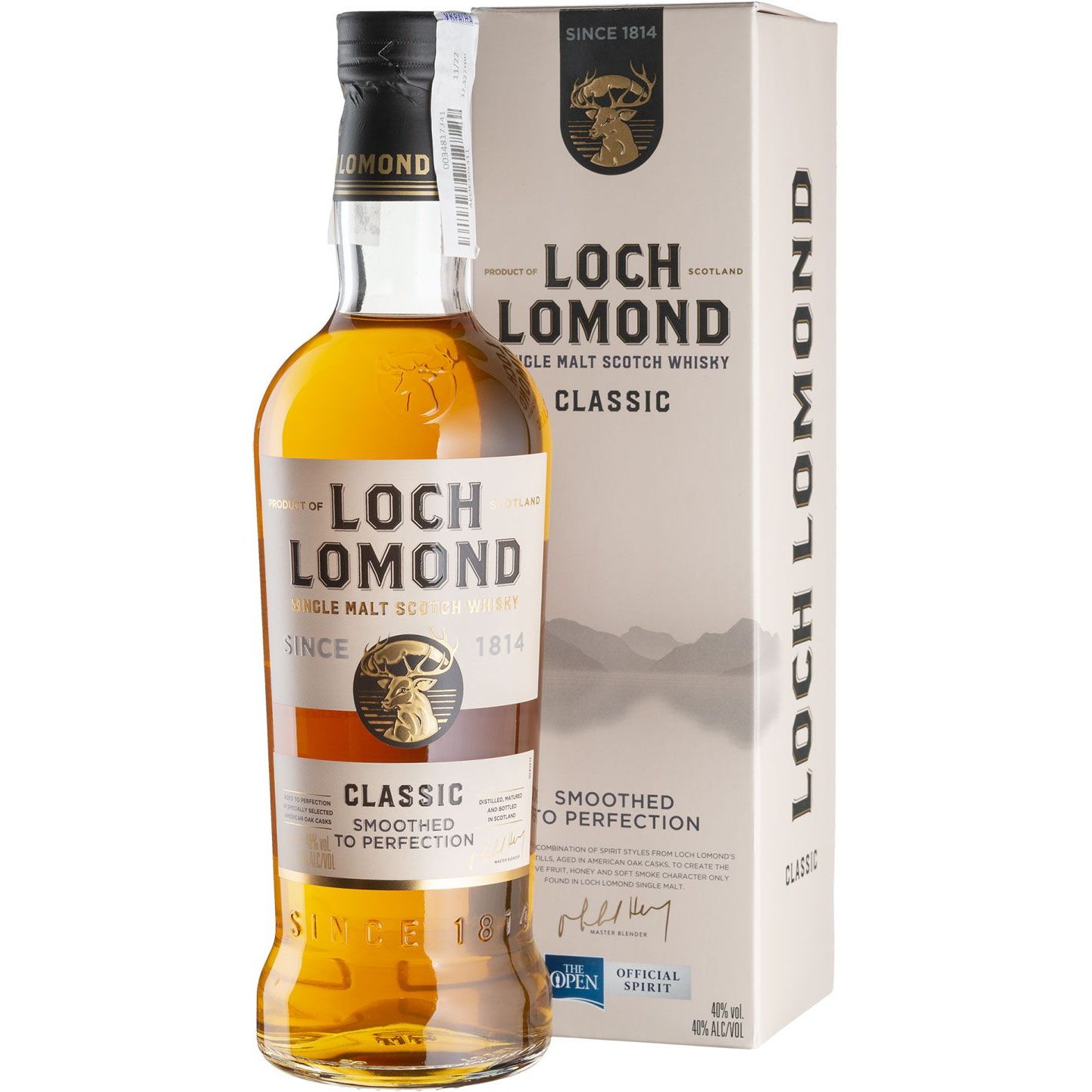 Віскі Loch Lomond Classic Single Malt Scotch Whisky 40% 0.7 л в подарунковому пакуванні (93476) - фото 1