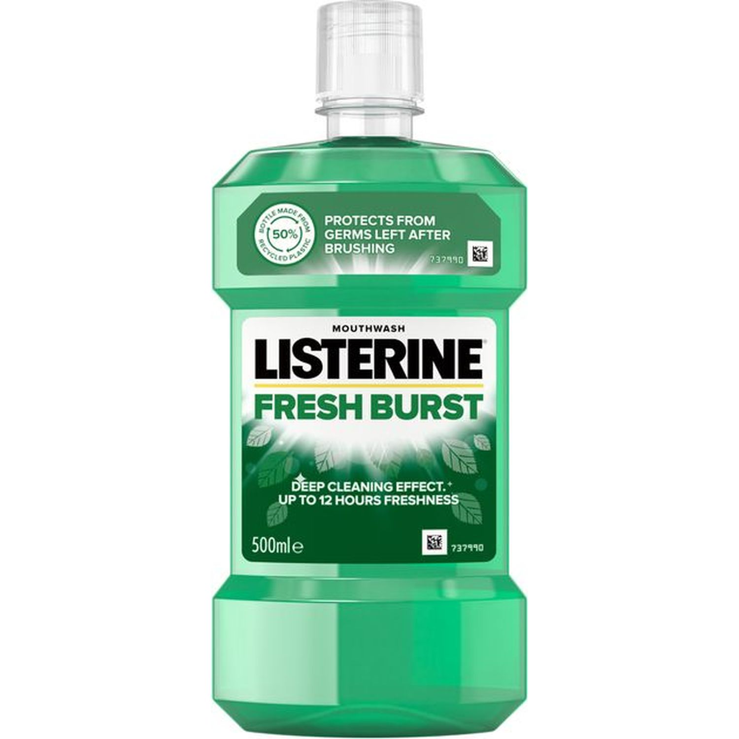 Ополаскиватель для полости рта Listerine Всплеск свежести 500 мл - фото 1