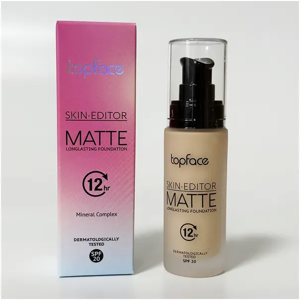 Тональна основа TopFace Skin Editor Matte Longlasting Foundation PT465 відтінок 003, 32 мл - фото 4