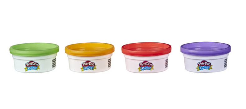 Набір пластиліну Hasbro Play-Doh Elastix Джунглі, 4 кольори (E9863) - фото 2
