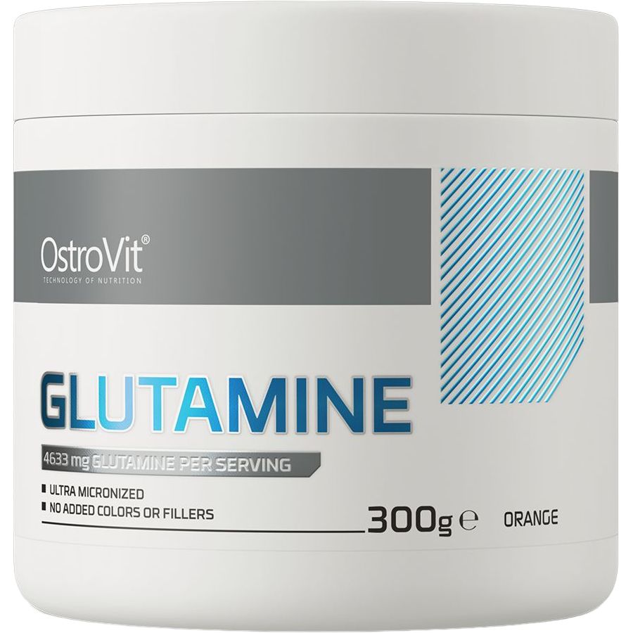 Амінокислота OstroVit Glutamine Апельсин 300 г - фото 1
